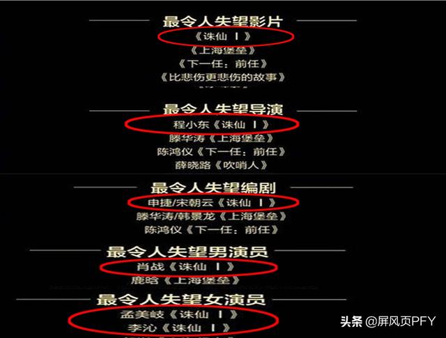 金扫帚奖权威度解析，曾评张艺谋力作为烂片，为热度强行颁奖肖战