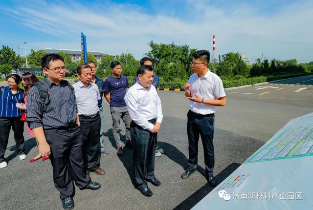 区委统战部组织台商到济南新材料产业园区参观考察