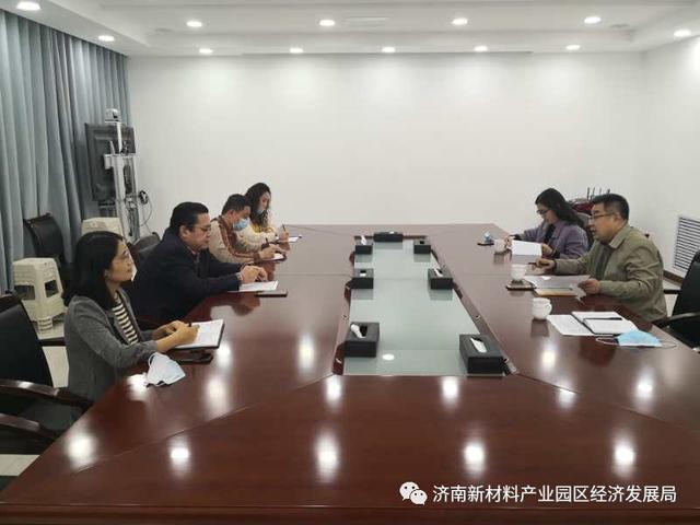 区科技局到园区调研高新技术企业申报工作