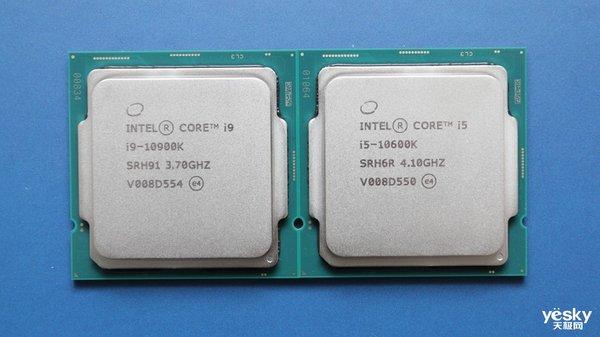 10核心20线程+5.3GHz睿频 英特尔十代酷睿桌面处理