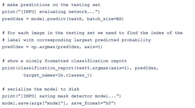 使用OpenCV、Keras/TensorFlow和深度学习实现口罩探测器