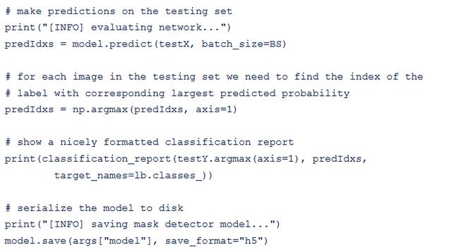 使用OpenCV、Keras/TensorFlow和深度学习实现口罩探测器