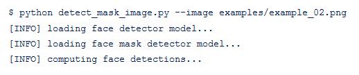 使用OpenCV、Keras/TensorFlow和深度学习实现口罩探测器