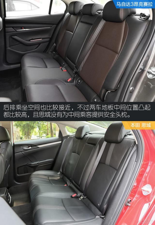 对运动的不同理解 马自达3对比本田思域