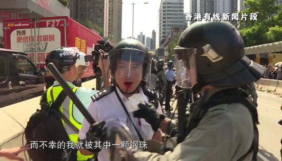 昨晚，香港感动中国