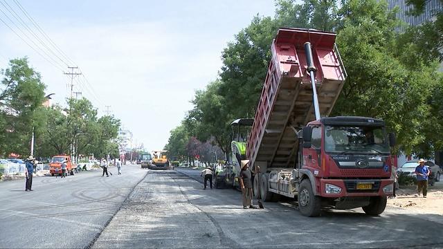 潍坊青州：云门山北路提升改造工程加速推进