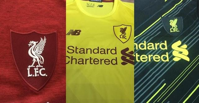 新百伦为利物浦准备的新赛季球衣谍照：简洁设计，经典红白配色