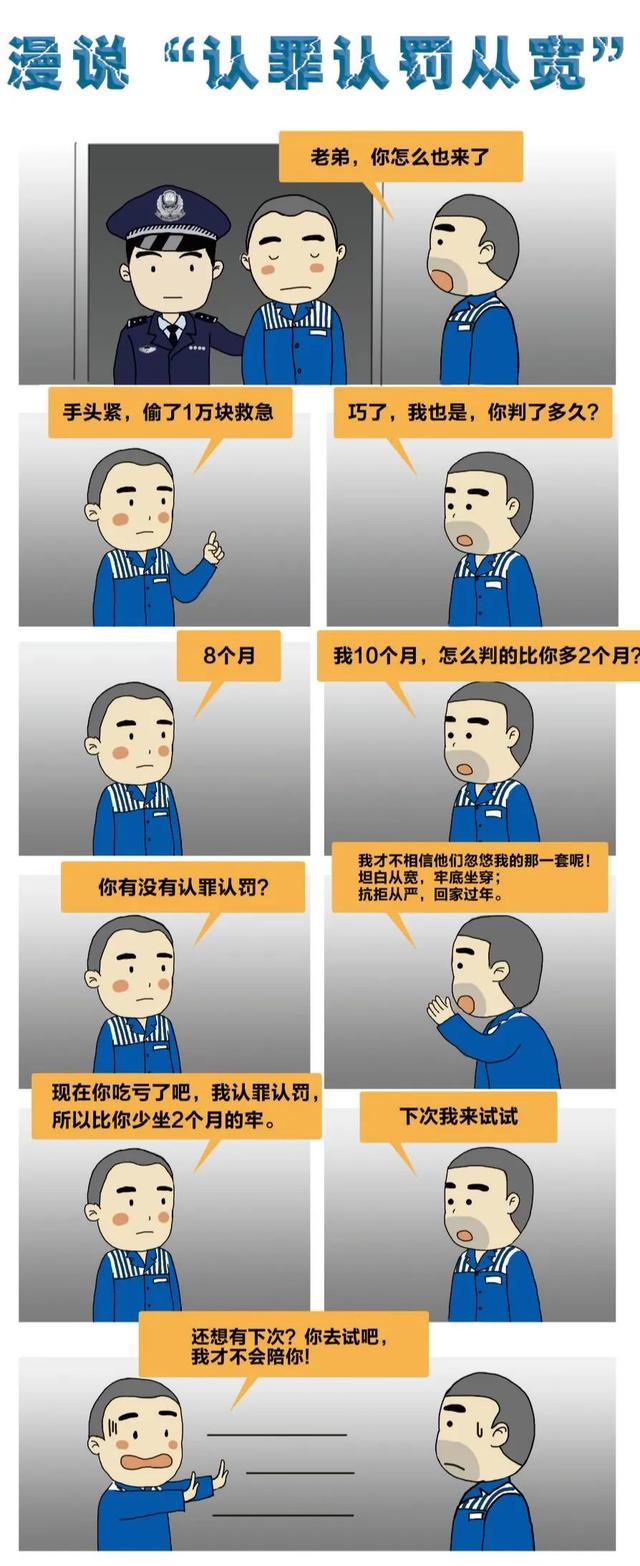 漫画 | 秒懂认罪认罚从宽