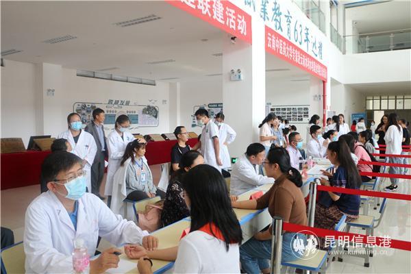 云南水利水电职业学院与云南中医药大学开展党群共建联建活动