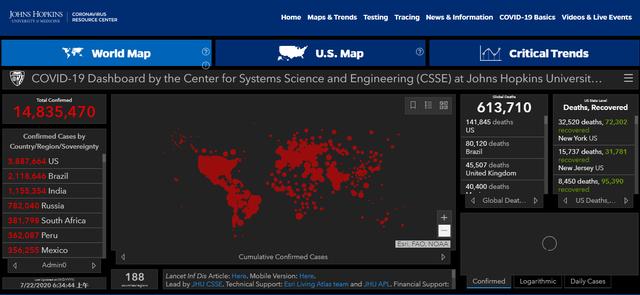 人数|美国感染人数远超公布数据 疫情可能变得更糟