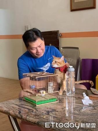 阿爸走后...猫孩静坐灵照旁陪伴！　头七狂喵急
