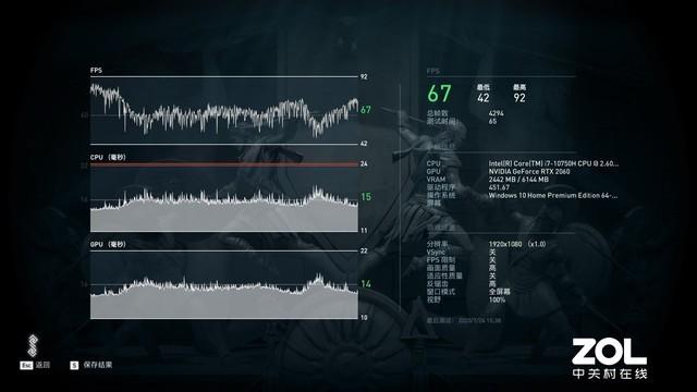 高性价比RTX 2060游戏本 神舟战神Z8-CU7NK评测