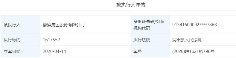 三年上市未果 徽酒集团2019销售总额仅181万元？