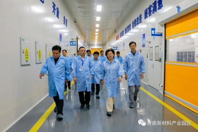 市委副书记边祥慧到济南新材料产业园区调研