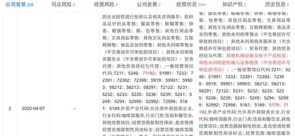 瑞幸咖啡注册资本增加至20.5亿美元，还新增两项