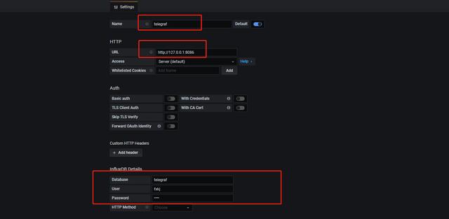 Telegraf+Influxdb+Grafana 轻量级监控系统部署