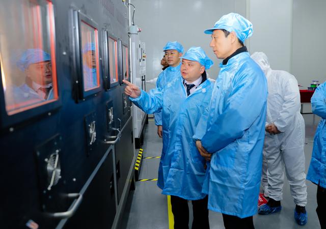 济南新材料产业园区管委会主任陈西武开展企业调研