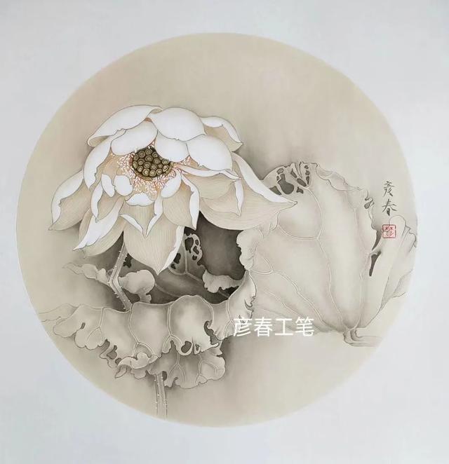 清新淡雅|楚彦春复古风工笔花鸟画(100幅)