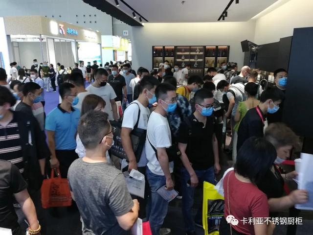 乘风广州建博会，cq9电子不锈钢橱柜热度不减，闪耀依旧