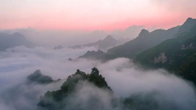 连绵阴雨，登山观云，峰林峡邀您来看“海”
