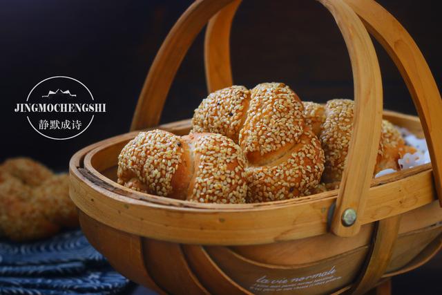 无油低卡的土耳其面包圈，吃着没负担，做法超简单，爱上了