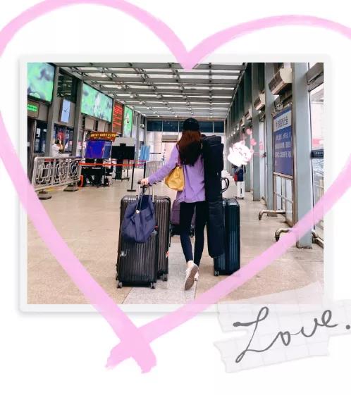 黄圣依带8个行李箱录《乘风破浪》，网友：富婆