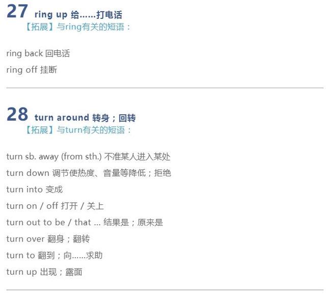图片[19]-高考出现频率最多的60组英语短语，建议高中生收藏，考试时会-笑傲英语网