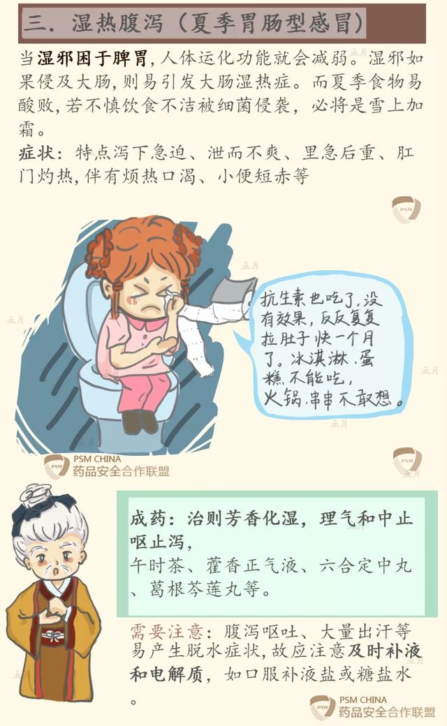 暑湿兄弟强势来袭，夏季感冒如何使用中成药？