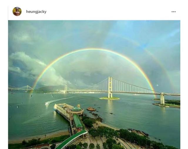 继郭碧婷被曝怀孕六个月，向佐分享彩虹心情好