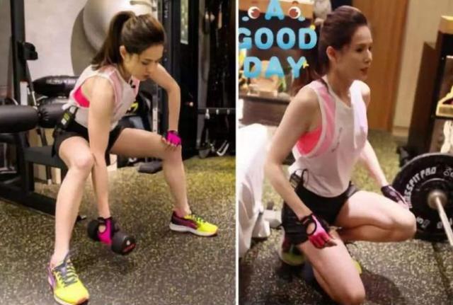 李若彤健身过度，壮似“金刚芭比”，被调侃：