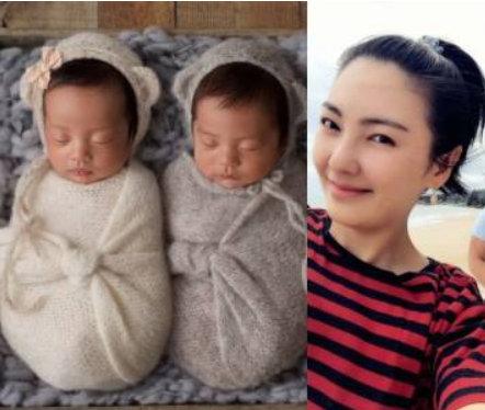 「一对」张雨绮居然有一对双胞胎孩子！是我又2g网速了吗？