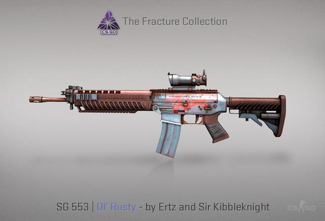 CSGO推出全新裂空武器箱，配色精良细节拉满