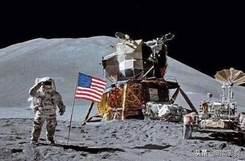 50年前美国在月球插了一面国旗，如今被卫星拍到