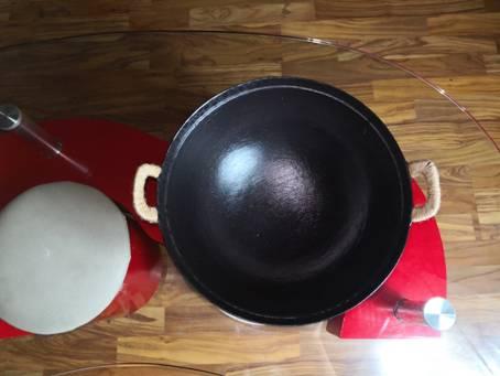 千滋百味集十方食材于一锅-火候臻三环古法泥模铸铁锅评测