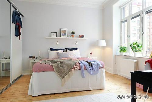 晒一套北欧风样板房，60㎡的一房一厅，任谁看了