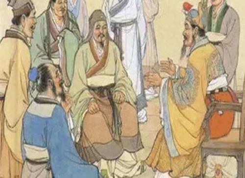 朱元璋出上联：老子天下第一，大臣答出下联，朱元璋：拖出去斩了