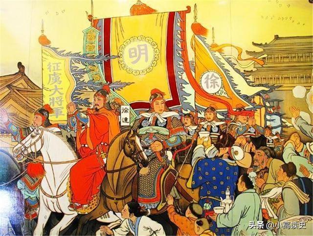 中国古代只有朱元璋一个人从南到北统一了全国