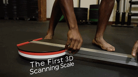 可全身扫描的智能体重秤，轻轻一站，帮你判断