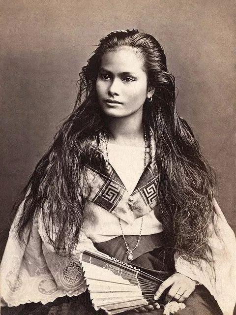 百年前世界各地美女照片，100%无美颜