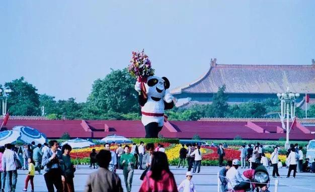 老照片：1990年北京亚运会，那时的你在干什么？