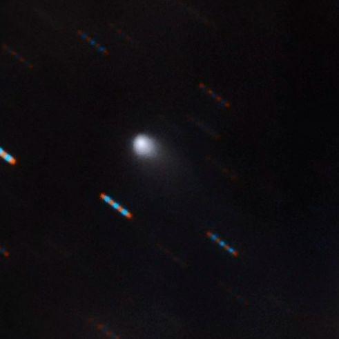 迄今为止最清晰的彗星彗星的彩色图像