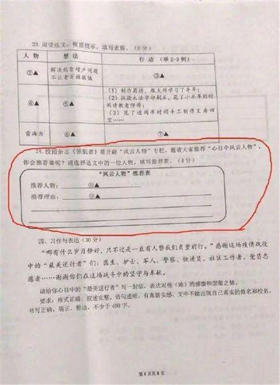 李子柒被写入语文考卷，家长怒了：我家孩子还得去了解一个网红？