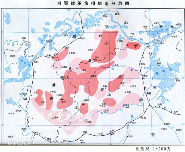 彭德怀称这次起义：“群众热情像铁水红流，革命吼声直上云霄”