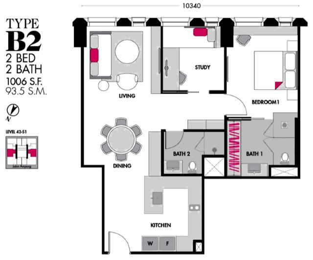 吉隆坡市中心比邻双子塔豪宅现房公寓丨The Residences 丽阳豪庭