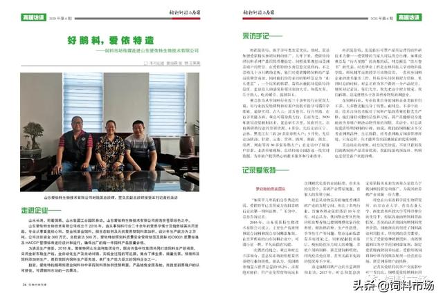 看，山东爱依特生物技术有限公司如何成为鹅饲料市场的一匹黑马