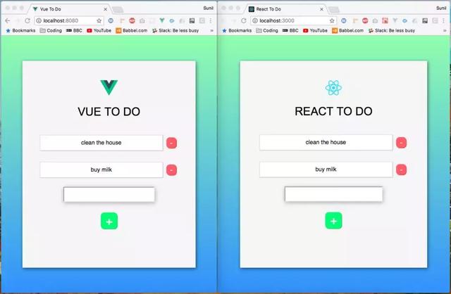 前端工程师进阶：深度对比vue与react创建APP的差别