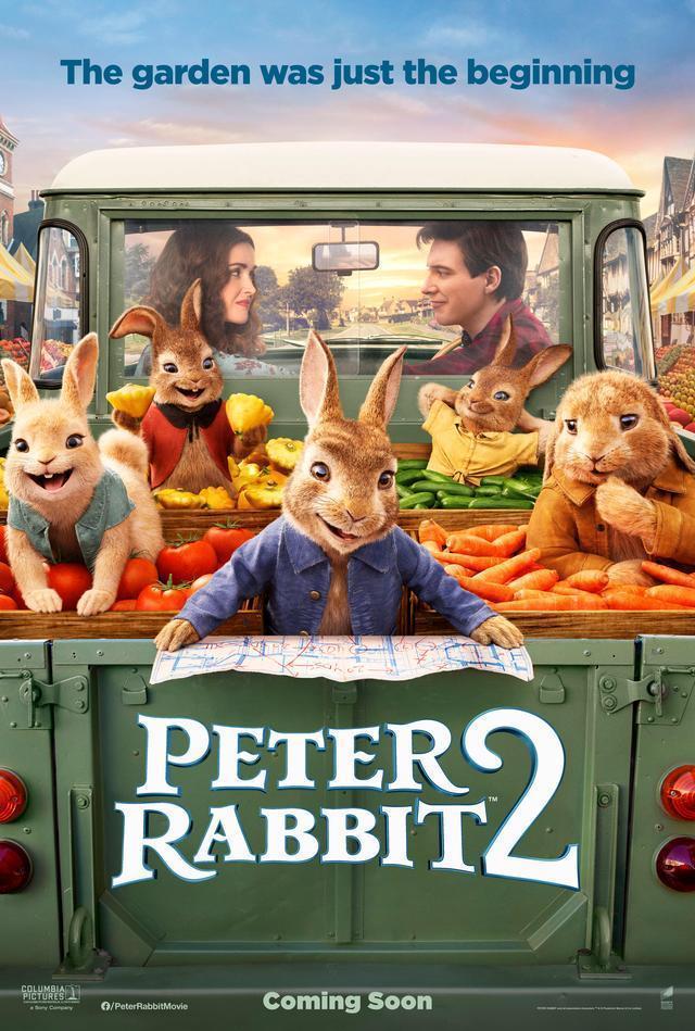 《比得兔2：逃跑计划》，原班人马开启城市冒险