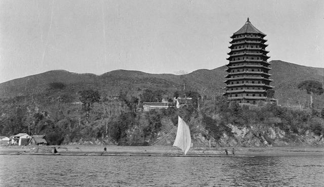 百年前杭州西湖边重要景点老照片，西湖依旧风景迷人