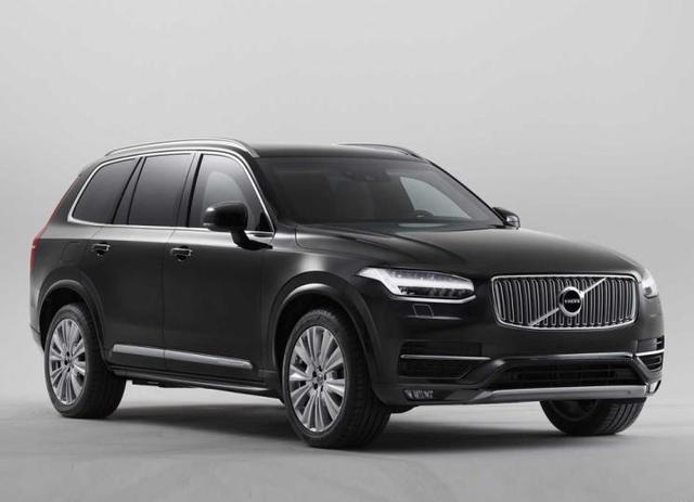 沃尔沃推XC90防弹版，360°抗爆，钢板厚1cm，玻璃厚5cm，重4.4吨