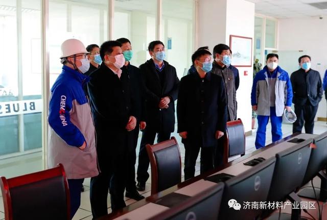 区委书记韩伟到济南新材料产业园区调研